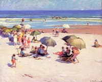 Bathers on a Beach