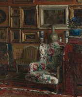 The artist's salon at Auteuil