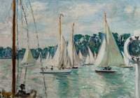 Racing Yachts on the Seine