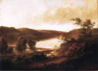 Landscape by the Dam