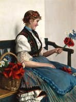 The red anemones