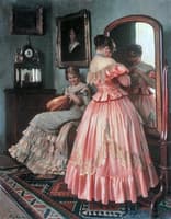 Two Ladies in an Interior