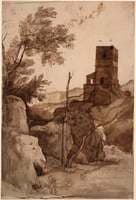 Landscape with Tower