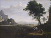 Hagar and Ishmael in the desert