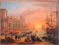 Seaport at Sunset