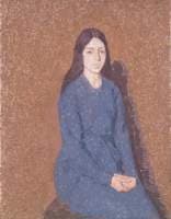 Girl in a Blue Dress