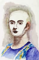 Study for Blue Clown