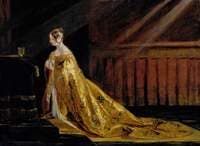 Queen Victoria in Her Coronation Robes
