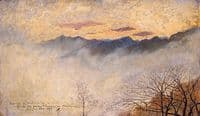 Fog in the Mountains