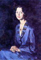 Louise Rogers, later Mrs. Groucher, on Her Engagement