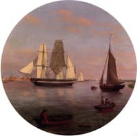 View of Annapolis, Maryland and the School Ship, St. Mary