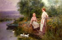 Feeding the Ducks