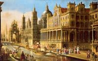 Architectural Perspective with the Finding of Moses
