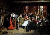 Scene from William Shakespeare's 'The Merry Wives of Windsor'