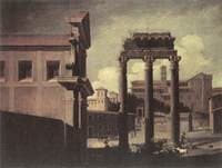 Rome, the Campo Vaccino Looking toward the Capitoline