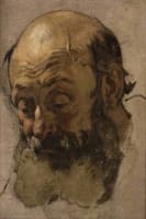 Old man's head