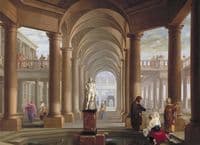 Architectural Fantasy with Susanna and the Elders