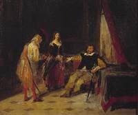 Sketch for 'Twelfth Night', Act I, Scene 3