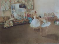 The mirror of the ballet