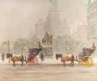 Winter at the Plaza