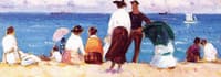 Figures on the Beach