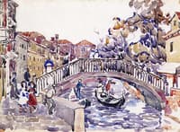 Canal Scene, Venice