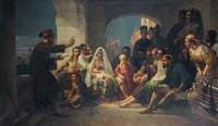 Felice Ballarin Reciting Tasso to the People of Chioggia