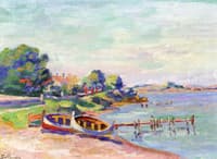Landscape of the South of France, le Brusc