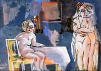 Women in an Interior
