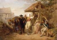 A Halt at a Brittany Well