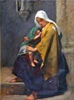 A Woman and Child