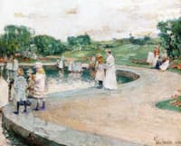 Children in the Park, Boston
