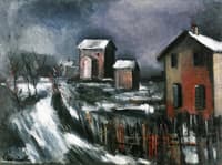 Houses in Winter