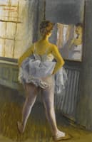 Dancer Facing a Mirror
