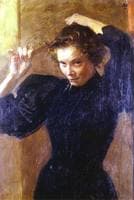Paris Woman at the Mirror
