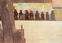 Schoolgirls in the Park