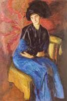 Aneri in evening dress
