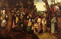 A Landscape With Saint John The Baptist Preaching