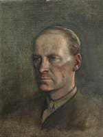 Portrait of Gilbert Ryle (1900-1976) Fellow of Magdalen College