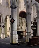 Interior of the Oude Kerk, Delft