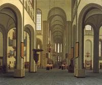 Interior of the Dom Church in Utrecht