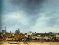 A View of Delft after the Explosion of 1654