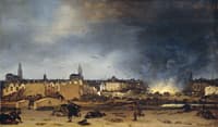 The Explosion of the Gunpowder Storage Tower in Delft, 12 October 1654