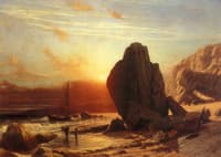 Sunset on the Coast of Corsica