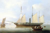 Unicorn in Salem Harbor