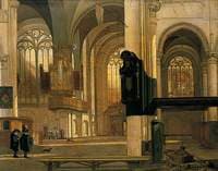 The Interior of the Oude Kerk, Amsterdam