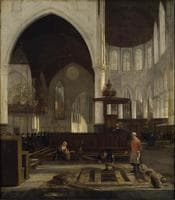 Interior of the Oude Kerk, Amsterdam