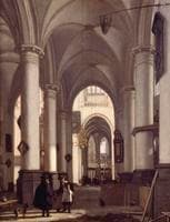 Interior of a Gothic Church