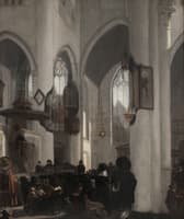 Interior of a Gothic Church