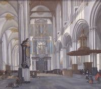 Interior of the Nieuwe Kerk, Amsterdam